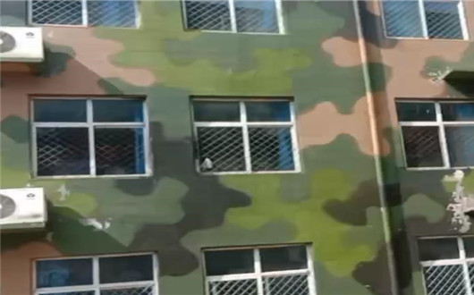 九龙坡墙面军用迷彩施工方案