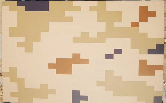 九龙坡荒漠迷彩漆喷涂